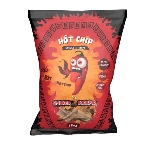 detail Hot Chip Smoked Scorpio Chilli Strips 80 g