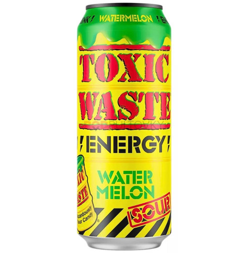 detail Toxic Waste Watermelon Energy 500 ml