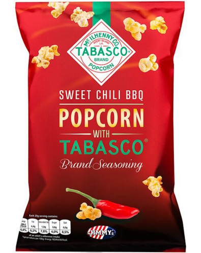 detail Jimmy´s Tabasco Sweet Chili BBQ Popcorn 90 g