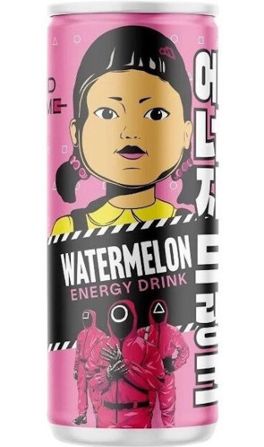 detail Squid Game Watermelon Energy 250 ml