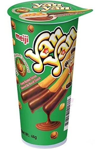 detail Japanese Meiji Yan Yan Hazelnut 50 g
