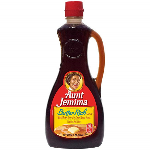detail Aunt Jemima Butter Rich Syrup 710 ml