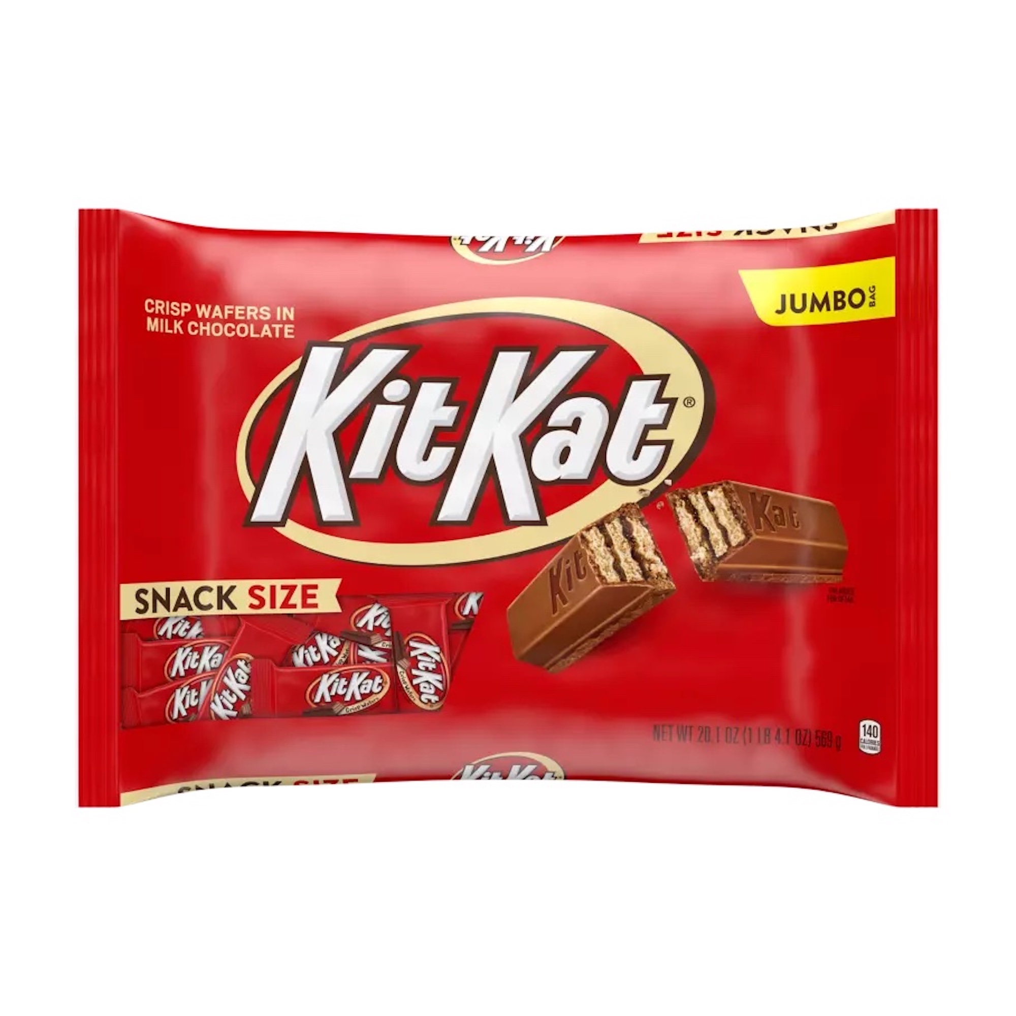 Kit Kat Snack Size Jumbo Bag 569 g Candy Store