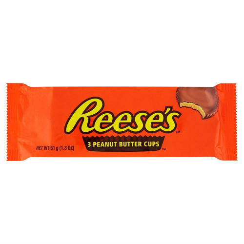 detail Reeses 3 Peanut Butter Cups 51 g