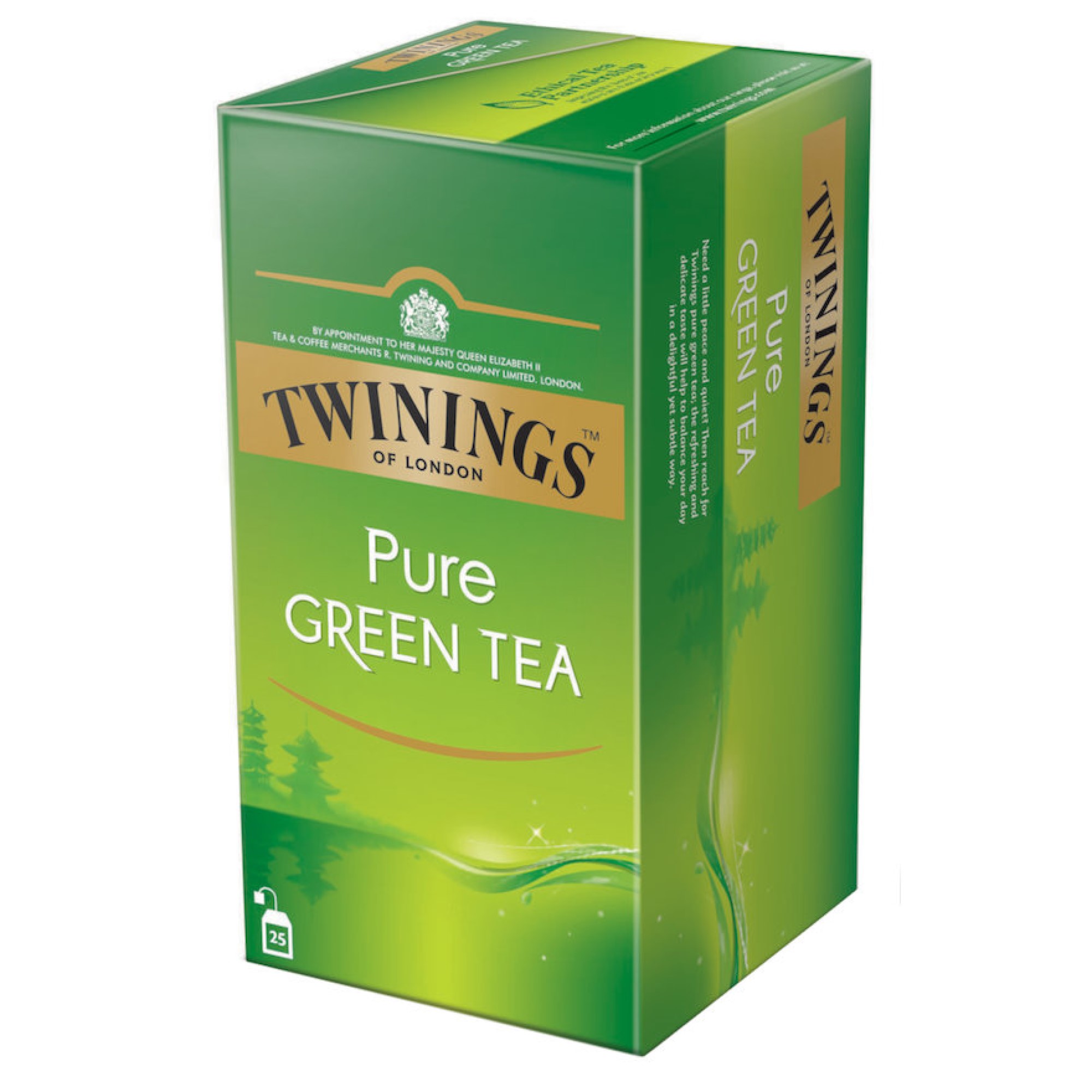 Twinings Pure Green Tea 20 Tea Bags 50 g Candy Store