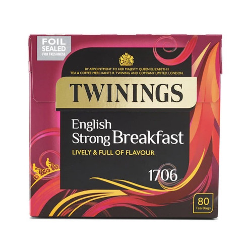 Twinings Strong English Breakfast Tea 80S 250 g