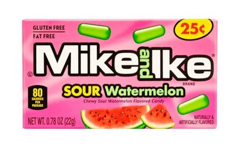 Mike&Ike Sour Watermelon 22 g
