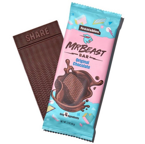 detail MrBeast Original Chocolate 60 g