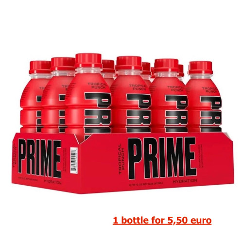 12 x Prime Tropical Punch 500 ml