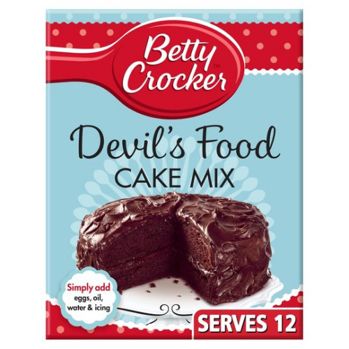 Betty Crocker Devils Food  Cake Mix 425 g