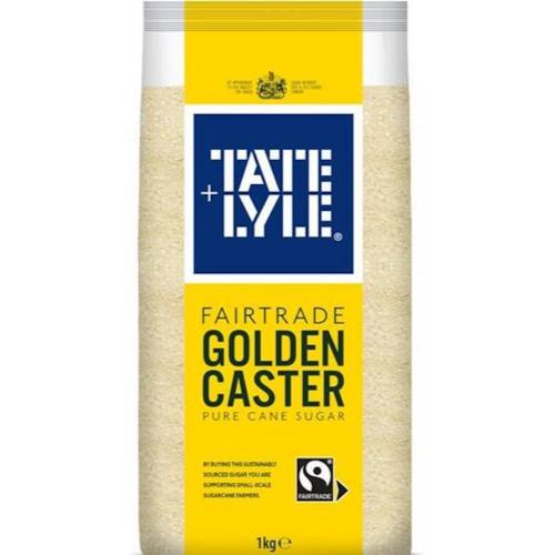 Tate Lyle´s Fairtrade Golden Caster Pure Cane Sugar 1 Kg