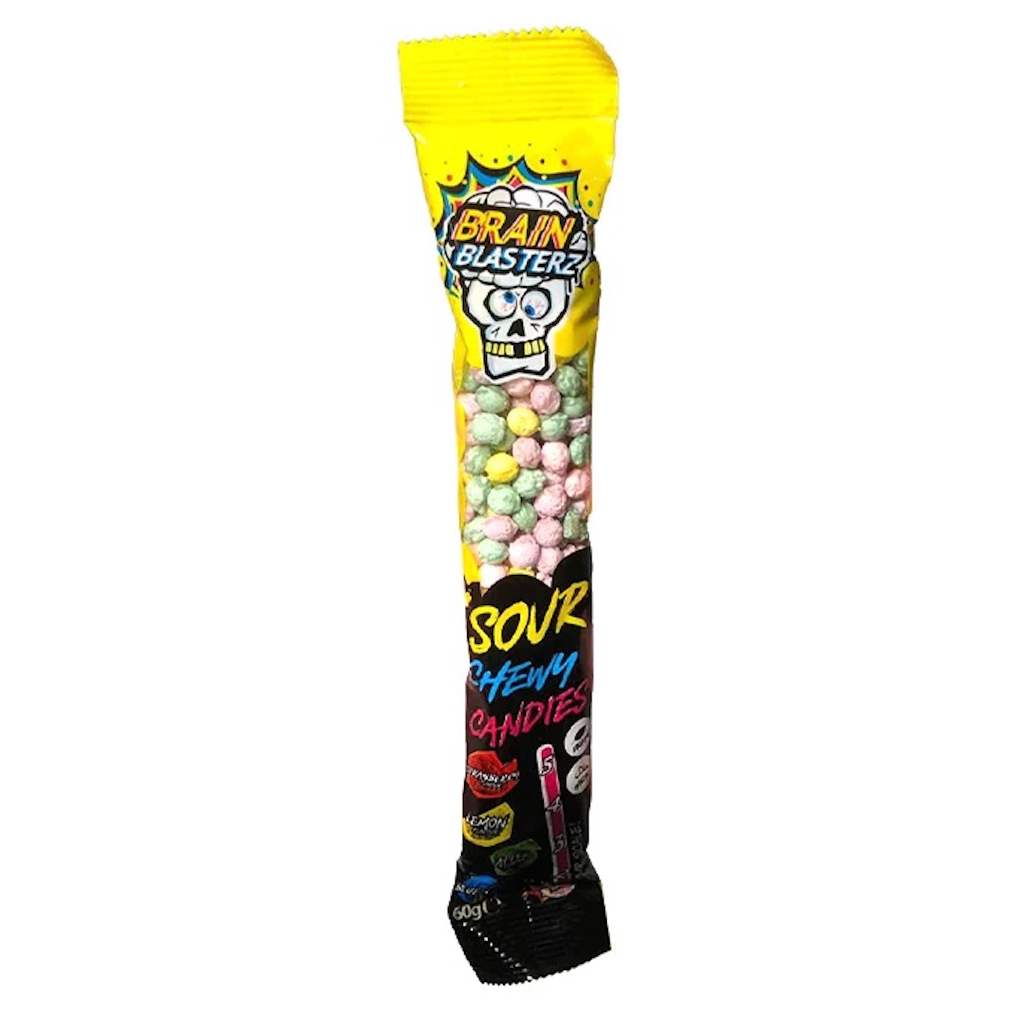 Brain Blasterz Sour Chewy Candies 60 g Candy Store