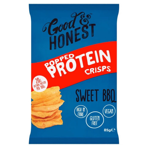 Good&Honest Sweet BBQ Protein Crisps 85 g
