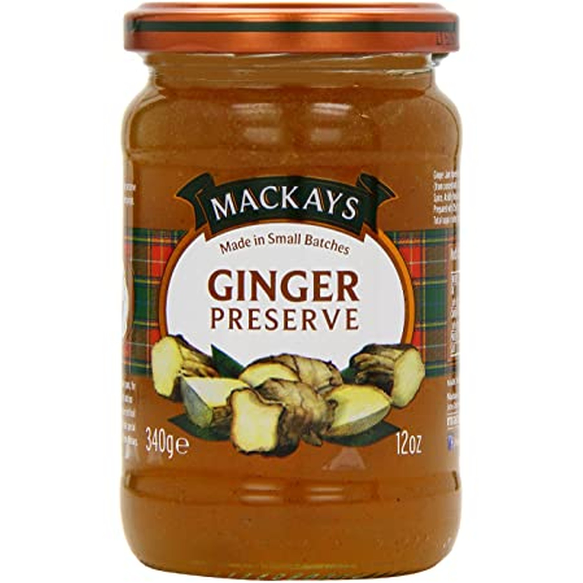 Mackays Core Ginger Preserve 340 g Candy Store